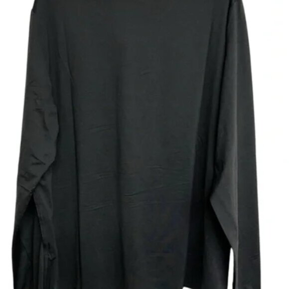 *New w/ Tags* Quince Brand Flowknit Breeze Long Sleve Top in Black Sz S - Picture 3 of 4